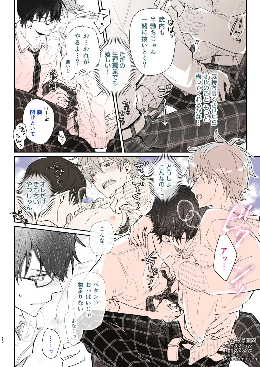 Page 30 of doujinshi Houkago no, Bokura.