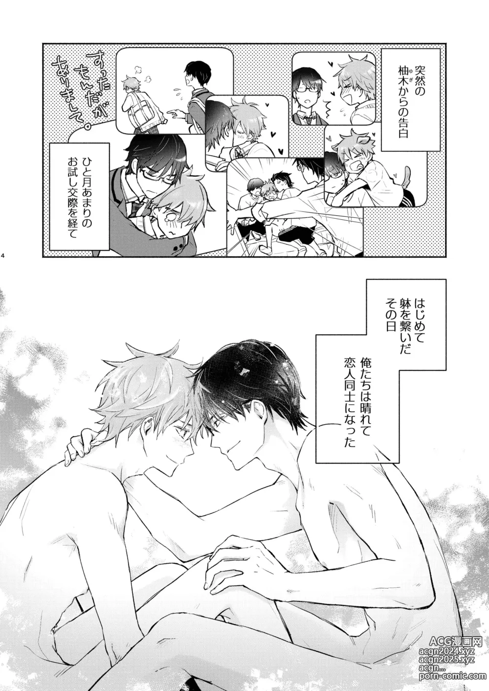 Page 4 of doujinshi Houkago no, Bokura.