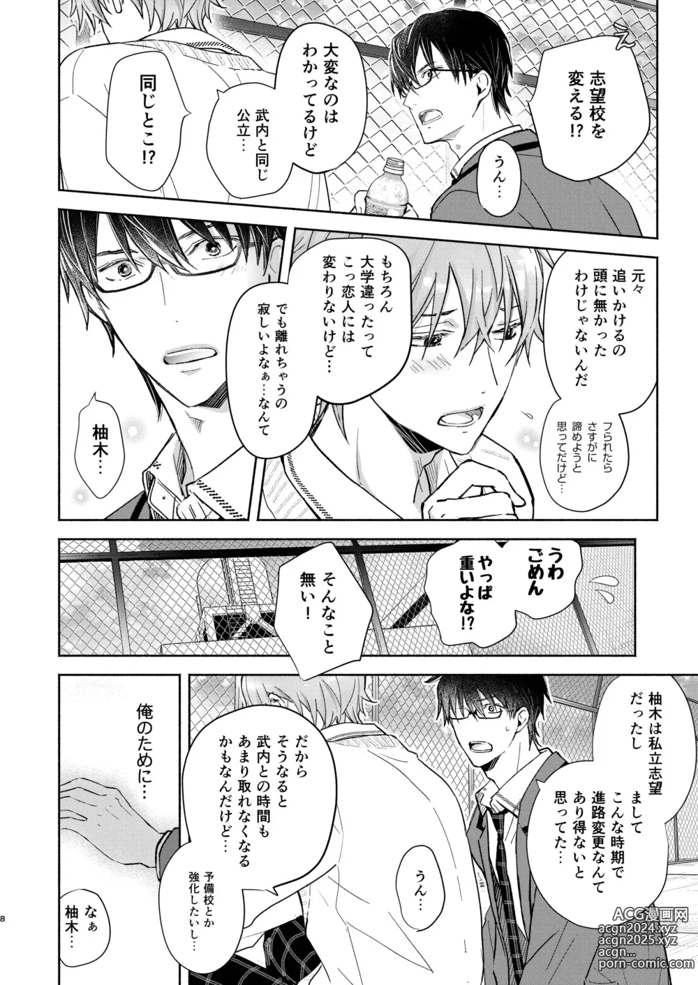 Page 8 of doujinshi Houkago no, Bokura.