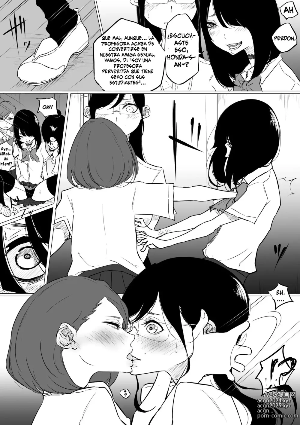 Page 11 of doujinshi I Went to a Lesbian Brothel and My Teacher Was There