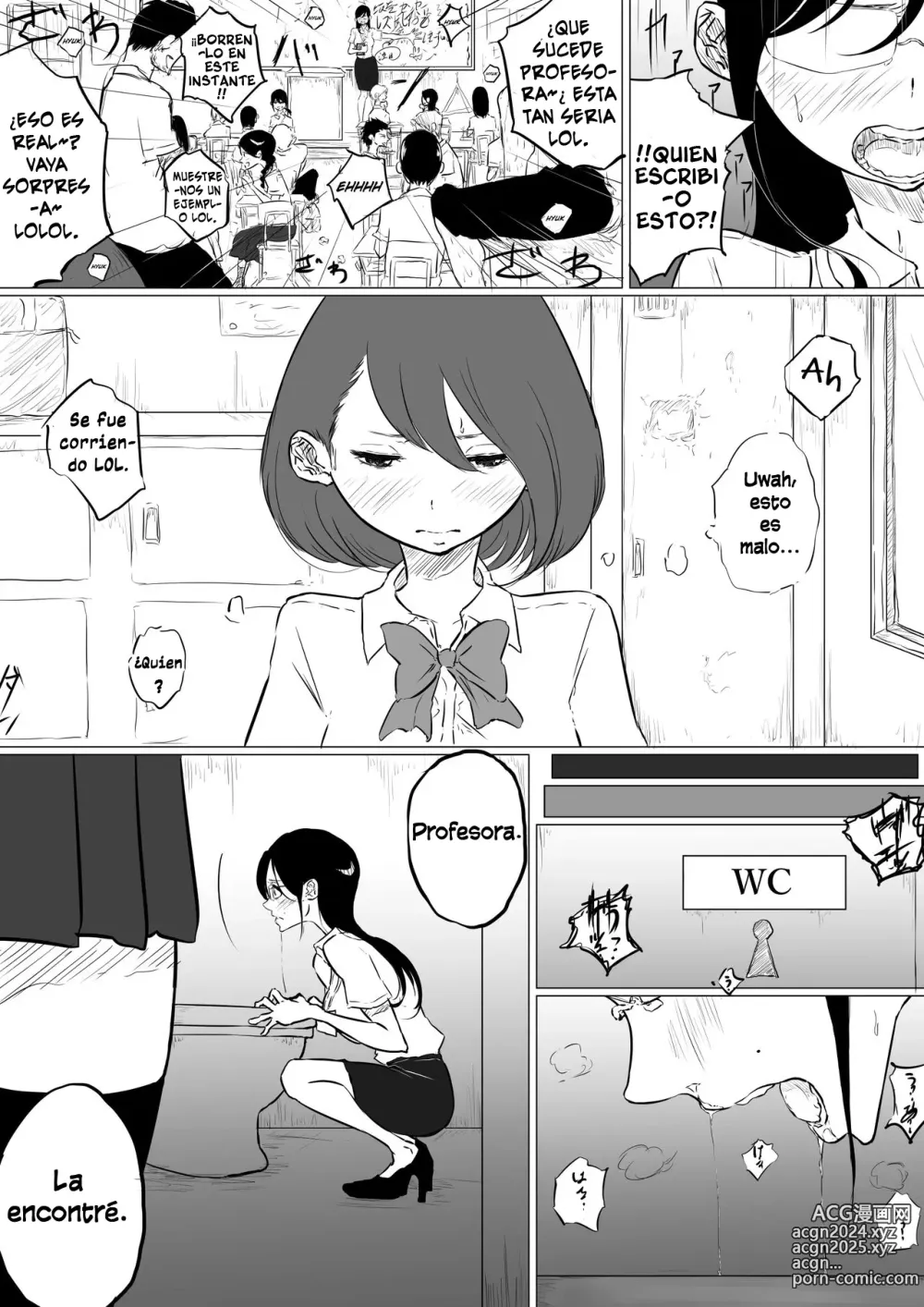 Page 6 of doujinshi I Went to a Lesbian Brothel and My Teacher Was There