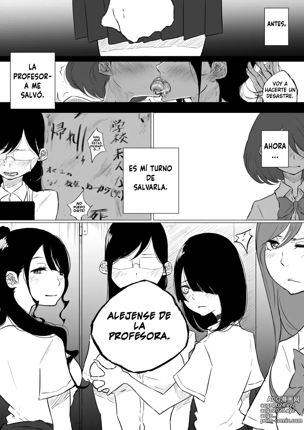 Page 9 of doujinshi I Went to a Lesbian Brothel and My Teacher Was There