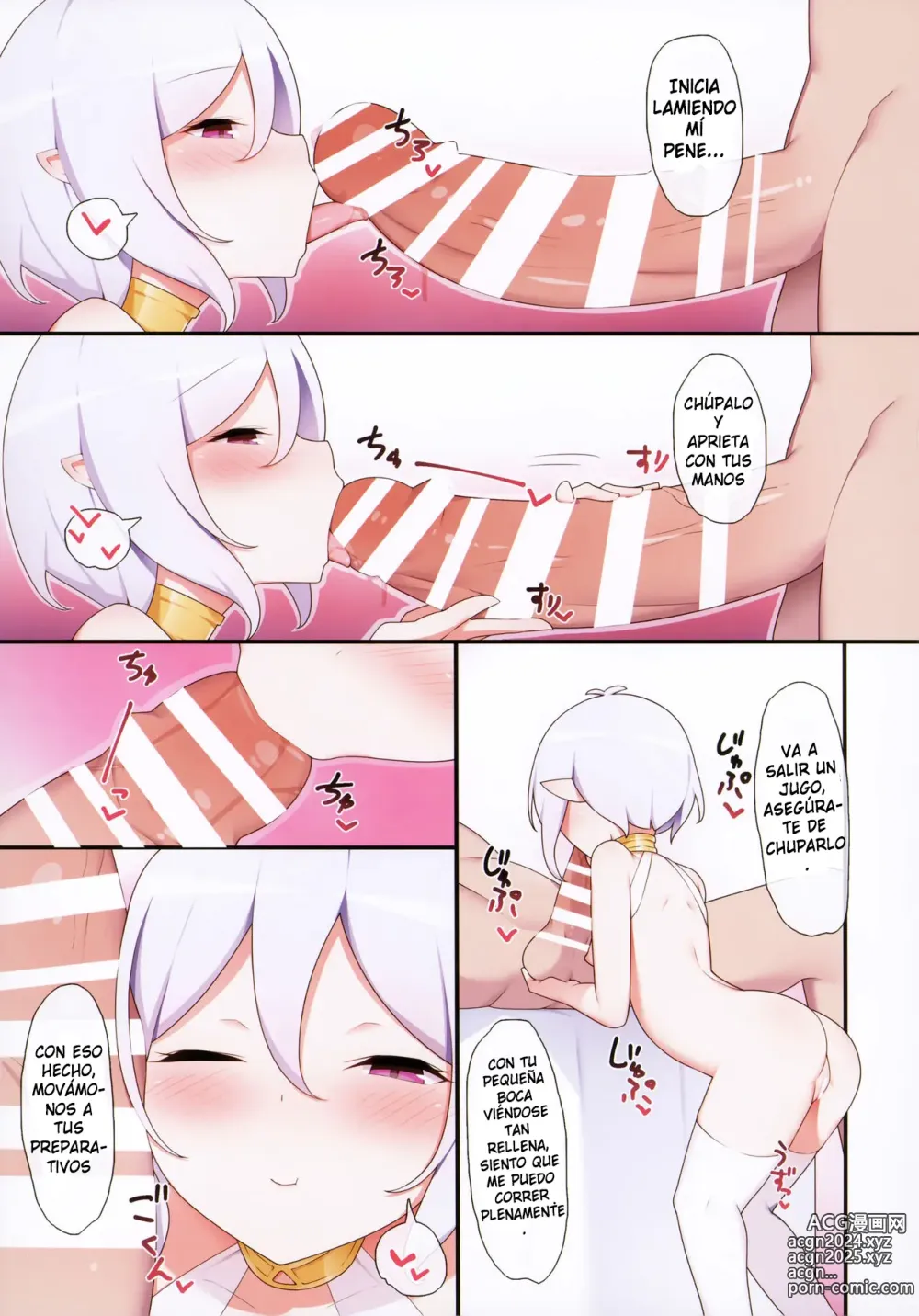 Page 12 of doujinshi A book about making love to Kokkoro and Shiori with my shadow clones