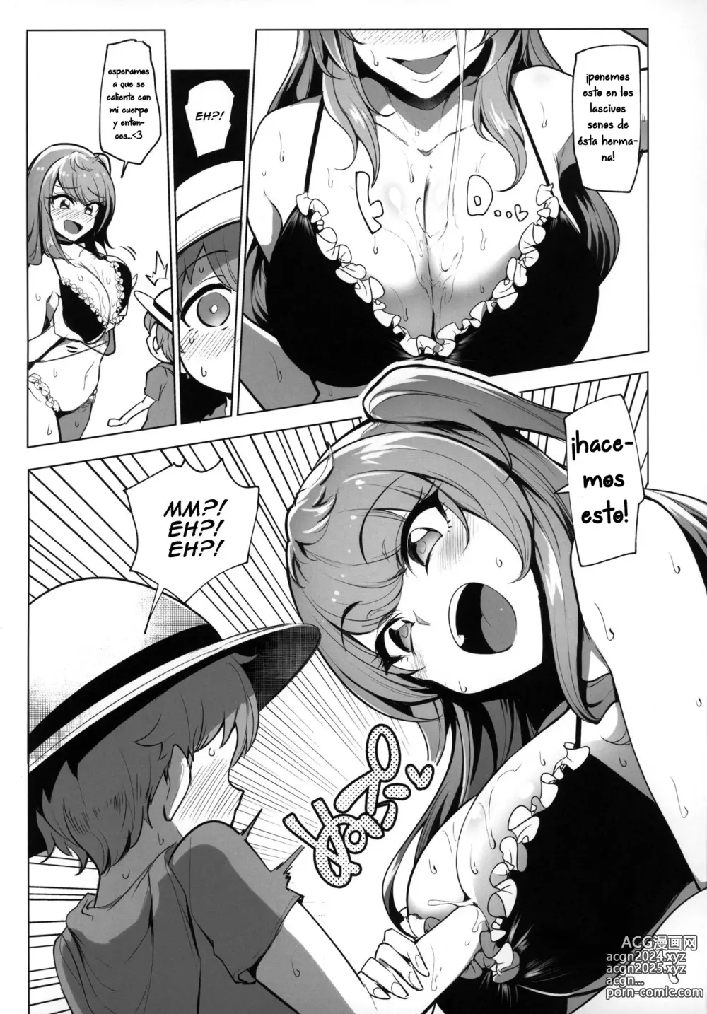 Page 7 of doujinshi Visiting the beach with the lewd gal onee-sans