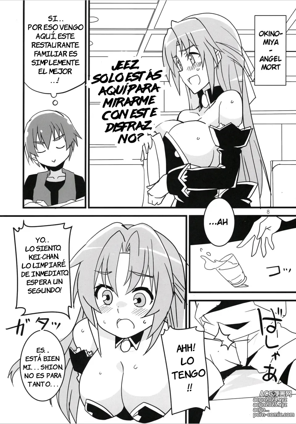 Page 7 of doujinshi Sanjou Gattai Higurashi GO!