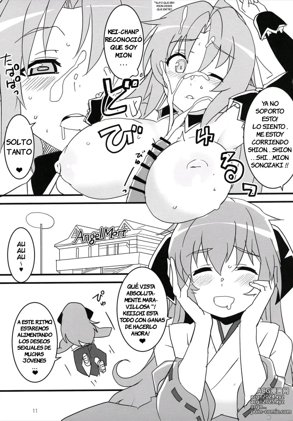 Page 10 of doujinshi Sanjou Gattai Higurashi GO!