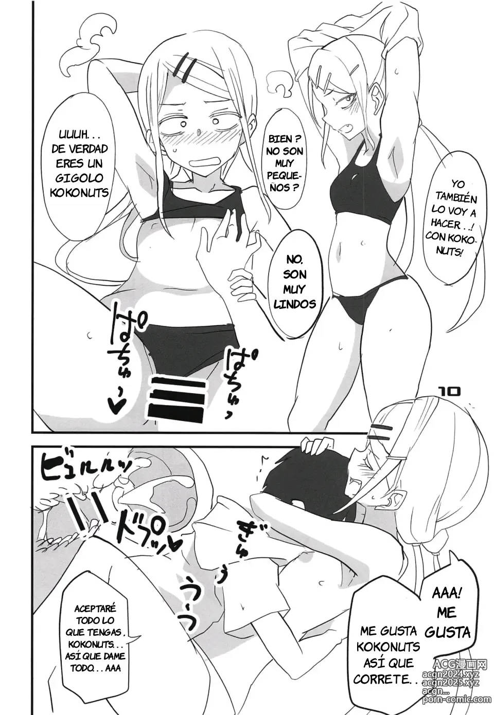 Page 9 of doujinshi Dagashi Chichi 10