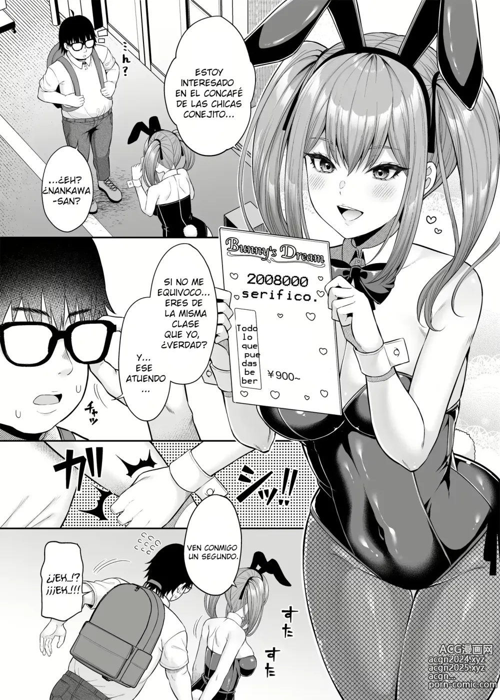 Page 5 of doujinshi Watashi no Karada, Okashi Shimasu. Bunny Girl Edition