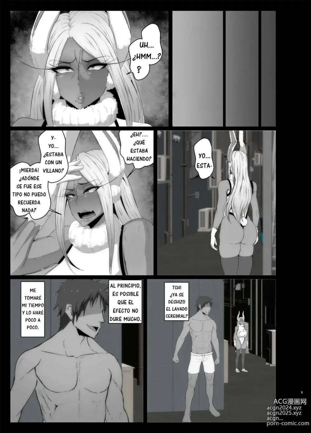 Page 10 of doujinshi La heroina coneja derrota por lavado de cerebro