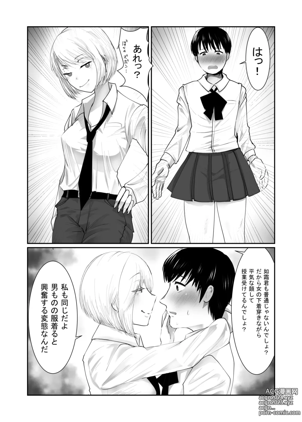 Page 11 of doujinshi Josou dansou EXCHANGE