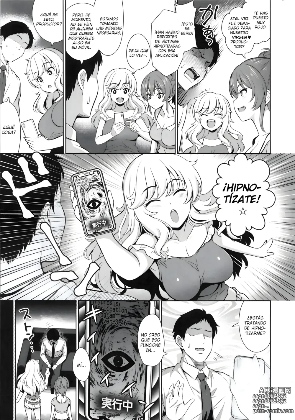 Page 4 of doujinshi Vas a ser papá: hipnosis y violación inversa