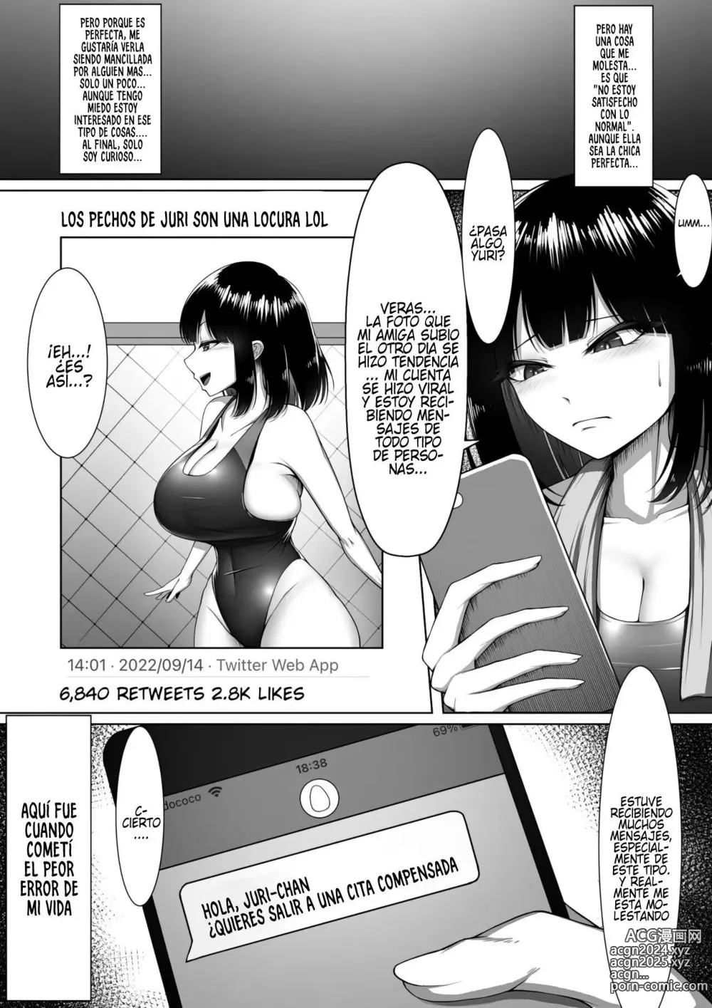 Page 3 of doujinshi Netorase Nante, Yaranakya Yokatta.