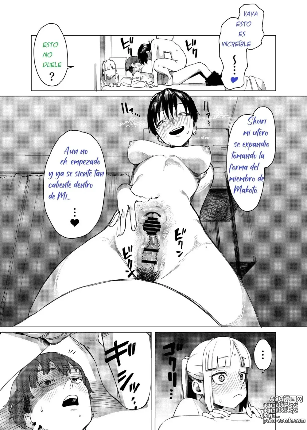 Page 12 of doujinshi Sandwiched By Yuri.