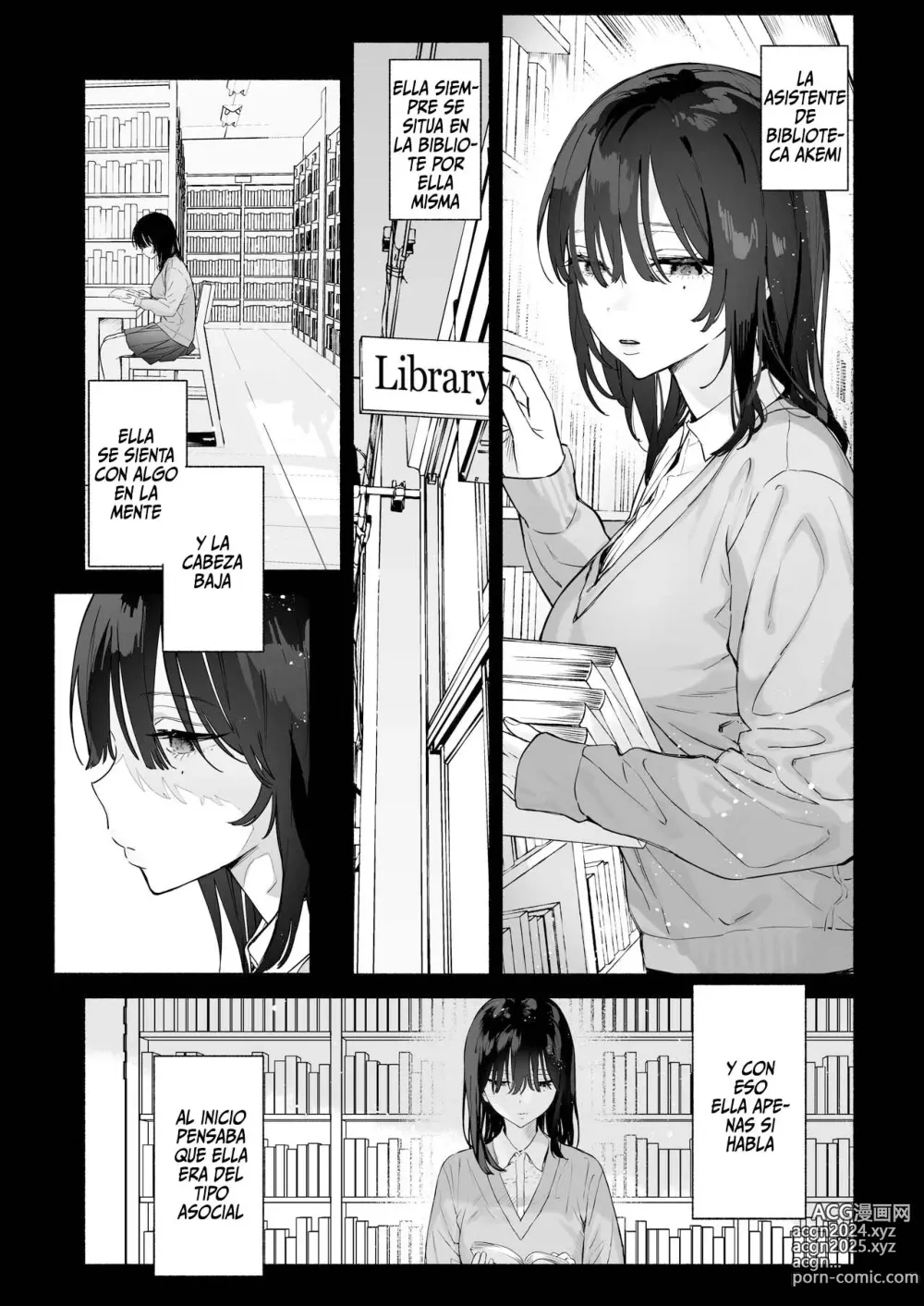 Page 4 of doujinshi Addicted to Sex With a Taciturn Library Committee Member: Summer Vacation (decensored)