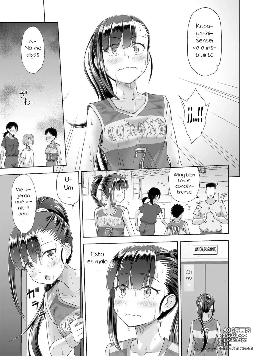 Page 12 of doujinshi Seishidouin no Oshigoto 3 Mushiatsui Taiiku Souko de Iron na Renshuu o Shitemitara Asedaku ni Natta (decensored)