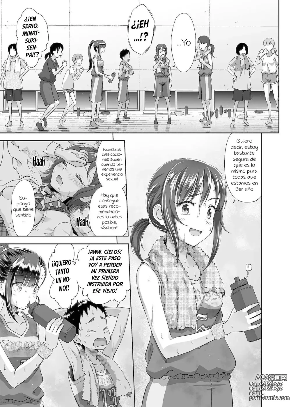 Page 10 of doujinshi Seishidouin no Oshigoto 3 Mushiatsui Taiiku Souko de Iron na Renshuu o Shitemitara Asedaku ni Natta (decensored)