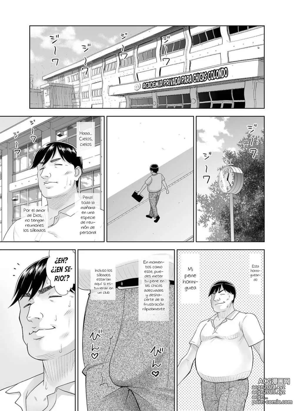 Page 4 of doujinshi Seishidouin no Oshigoto 4 Zenpen Ii Tokoro de Mizu o Sasareta node Mugon de Banban Tsuite Ageta