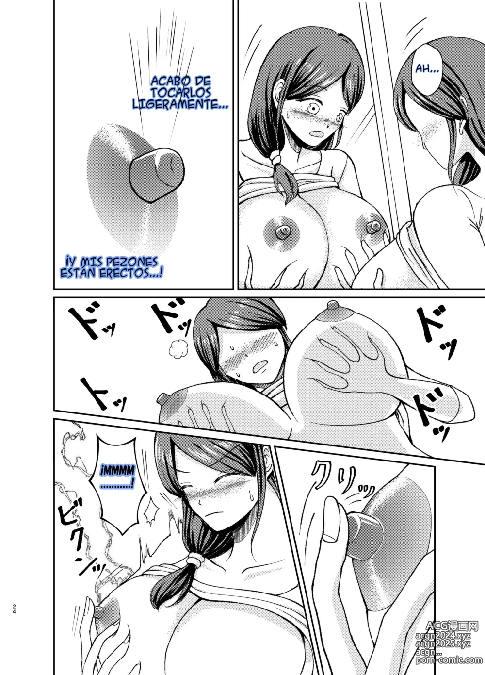 Page 24 of doujinshi Cambio de cuerpos, yo y mi pechugona madre 1