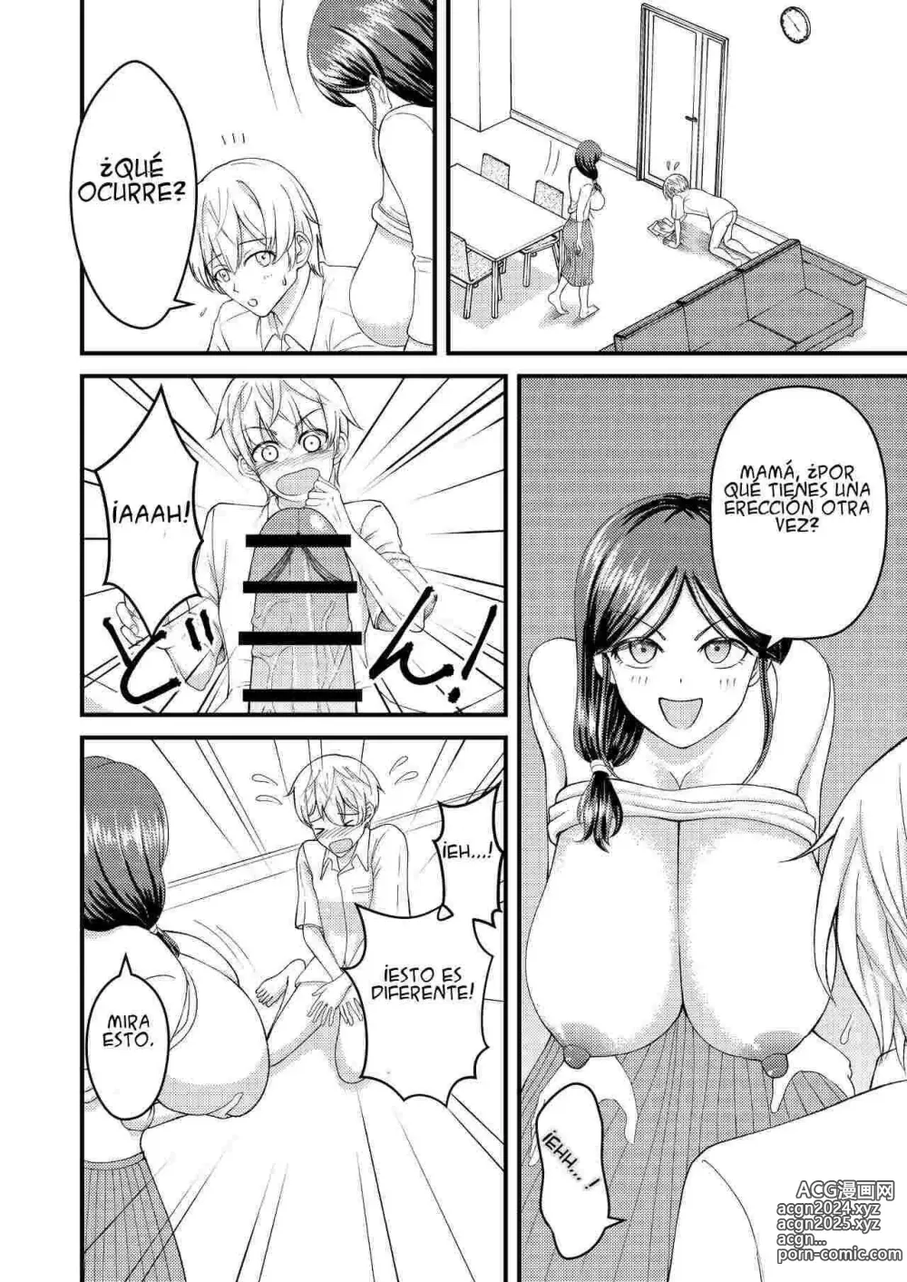 Page 3 of doujinshi Cambio de cuerpos, yo y mi pechugona madre 2