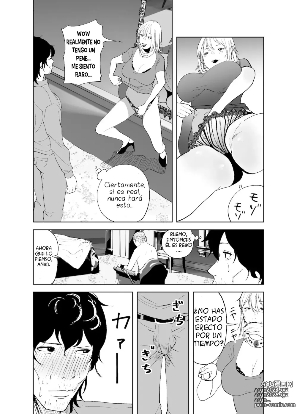 Page 26 of doujinshi ¡CAMBIO DE CUERPO! ~ Madura famosa y sirvienta gordita~