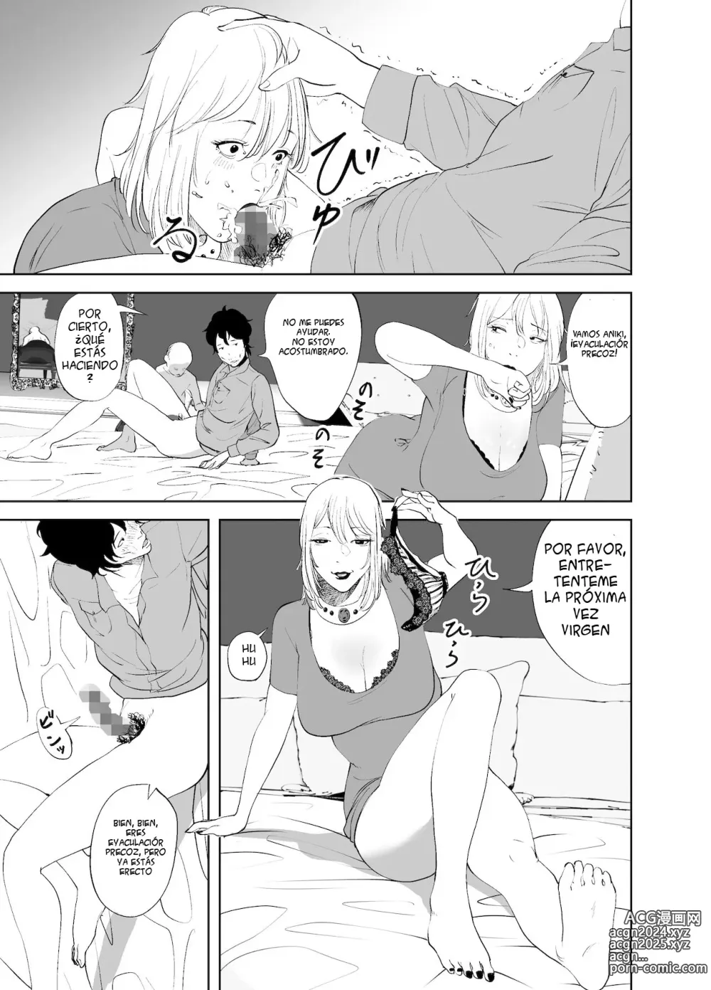 Page 35 of doujinshi ¡CAMBIO DE CUERPO! ~ Madura famosa y sirvienta gordita~