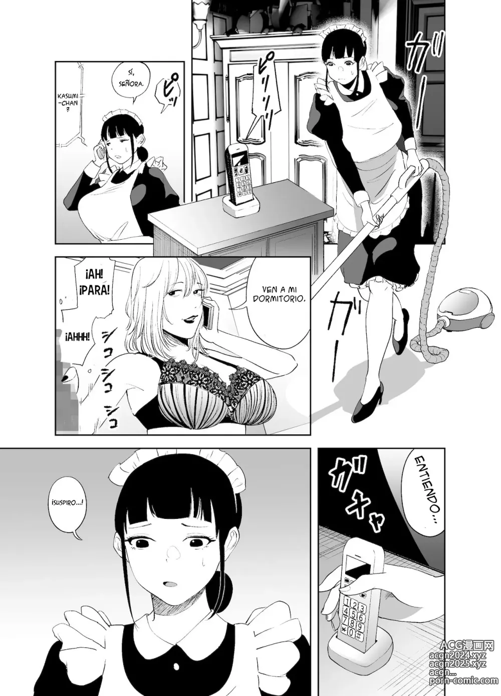 Page 43 of doujinshi ¡CAMBIO DE CUERPO! ~ Madura famosa y sirvienta gordita~