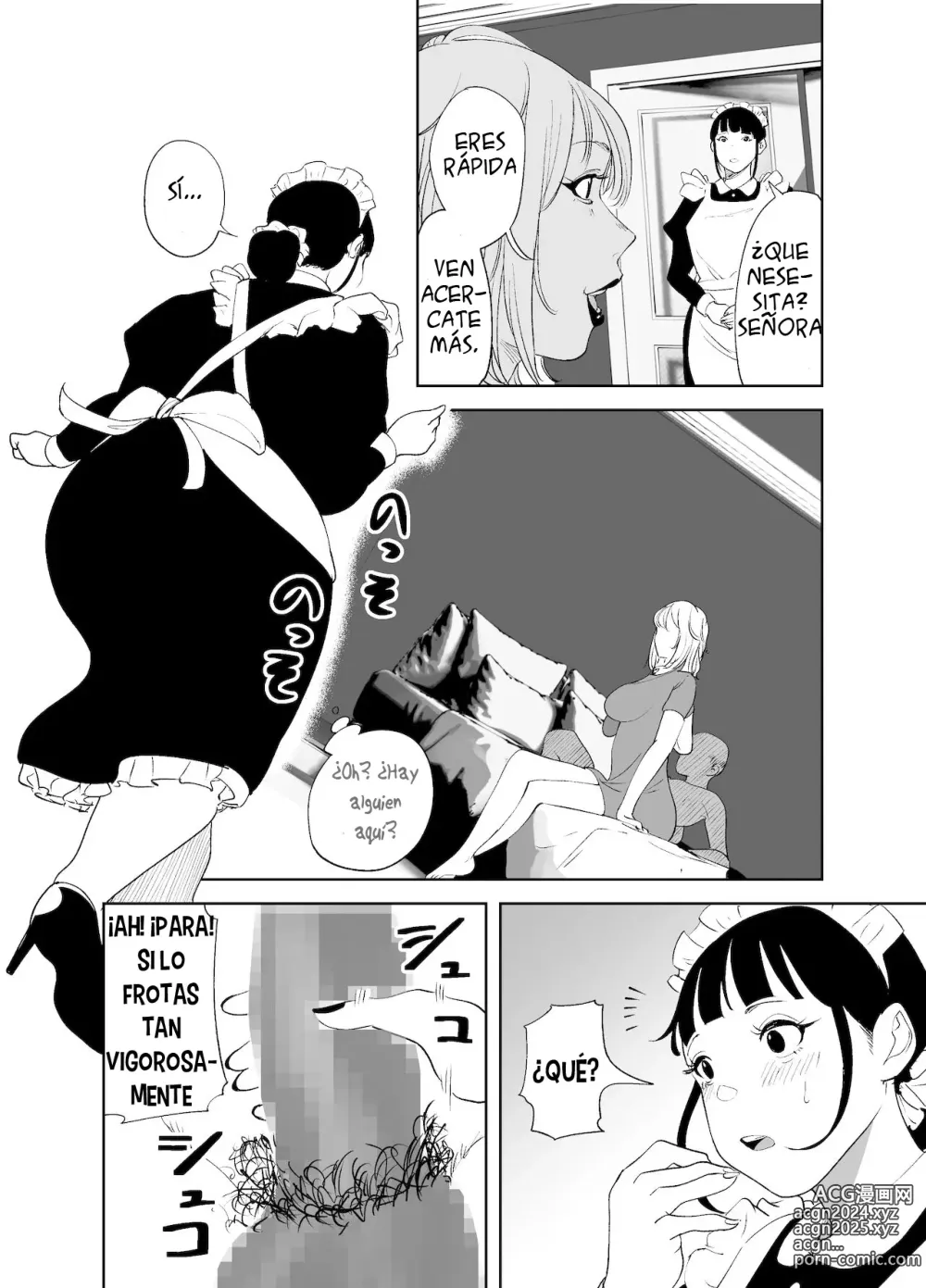 Page 44 of doujinshi ¡CAMBIO DE CUERPO! ~ Madura famosa y sirvienta gordita~