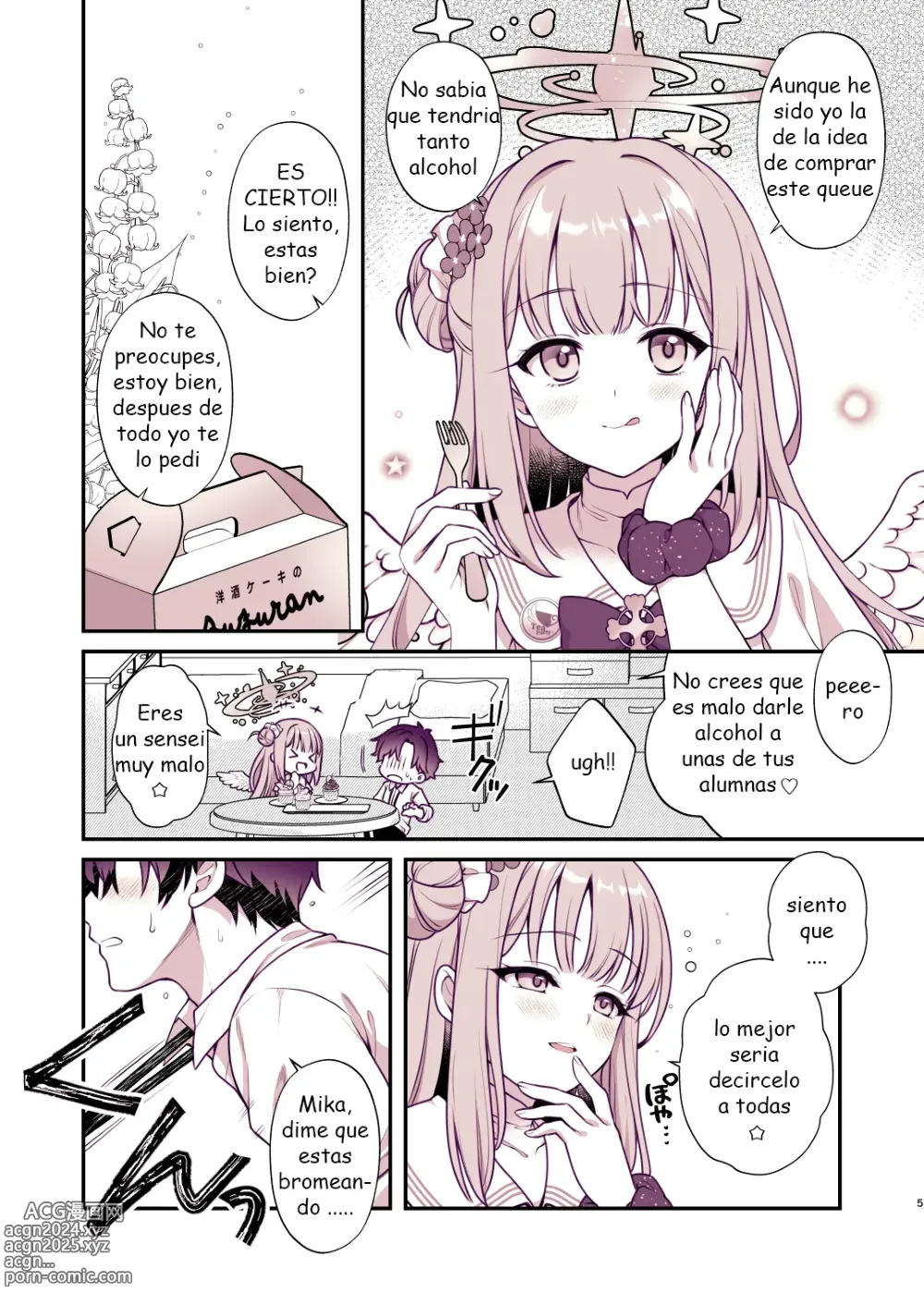 Page 4 of doujinshi El secreto de la hora del té de Mika