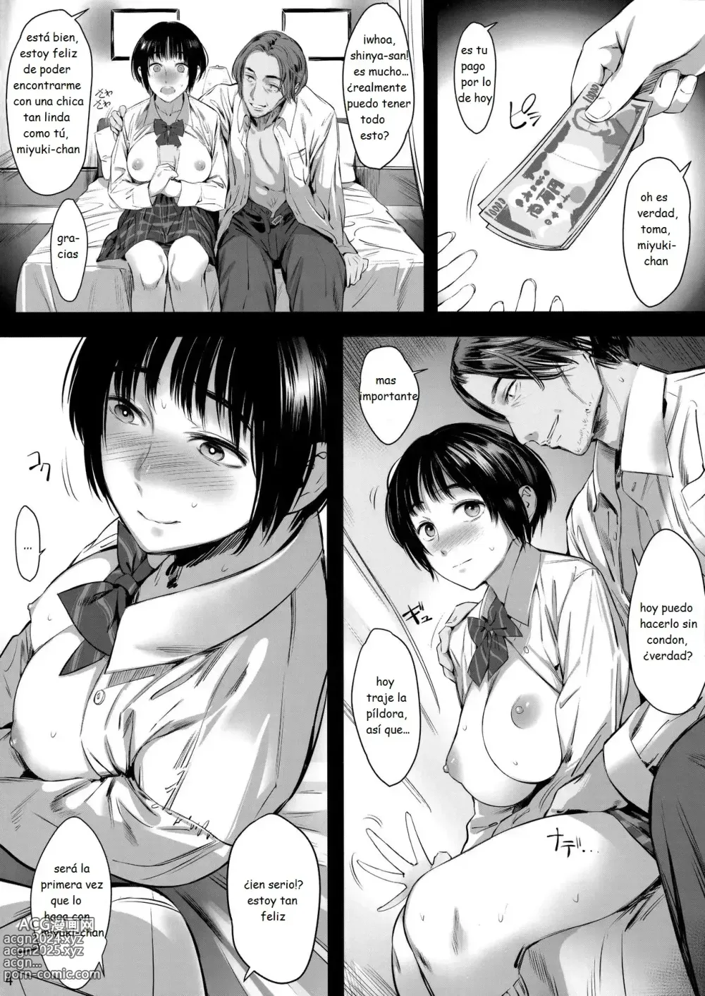 Page 3 of doujinshi Okozukai Kasegi no Amai Koe