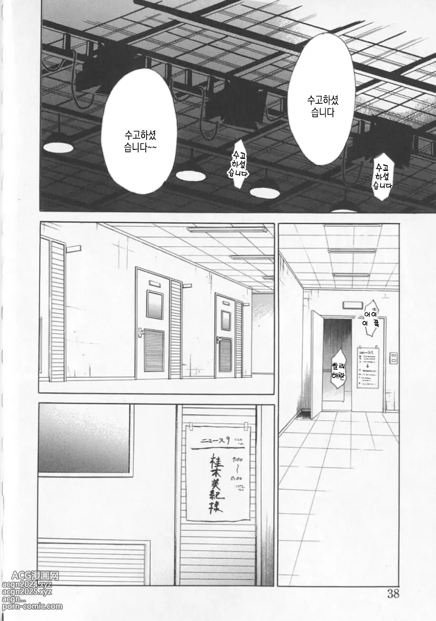 Page 43 of manga 21시의 여자 ~뉴스 캐스터 카츠키 미키~ 2