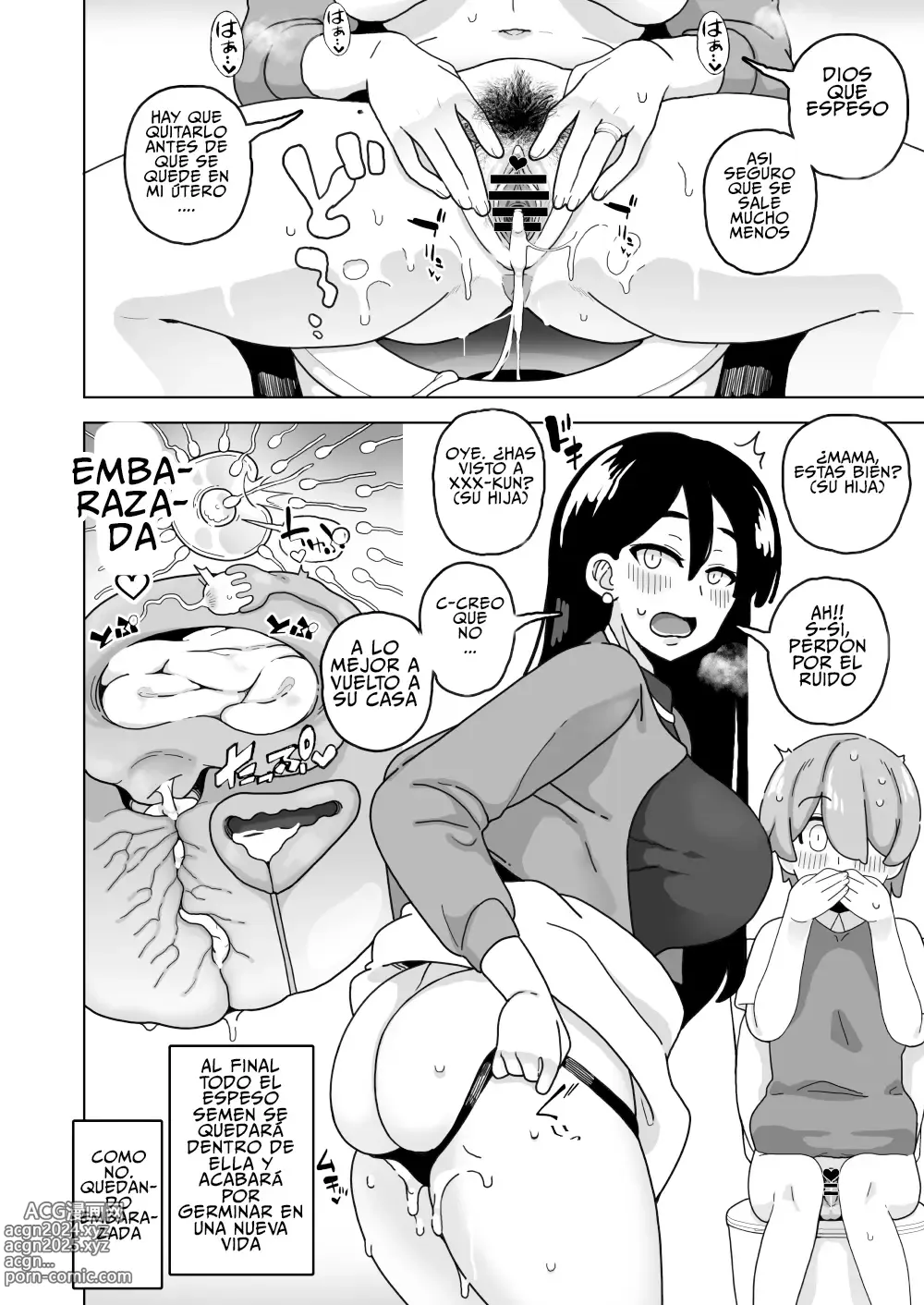 Page 18 of doujinshi Okaa-san Sedai no Toshiue Mama-san to Nama H Shite Haramasechau Hon