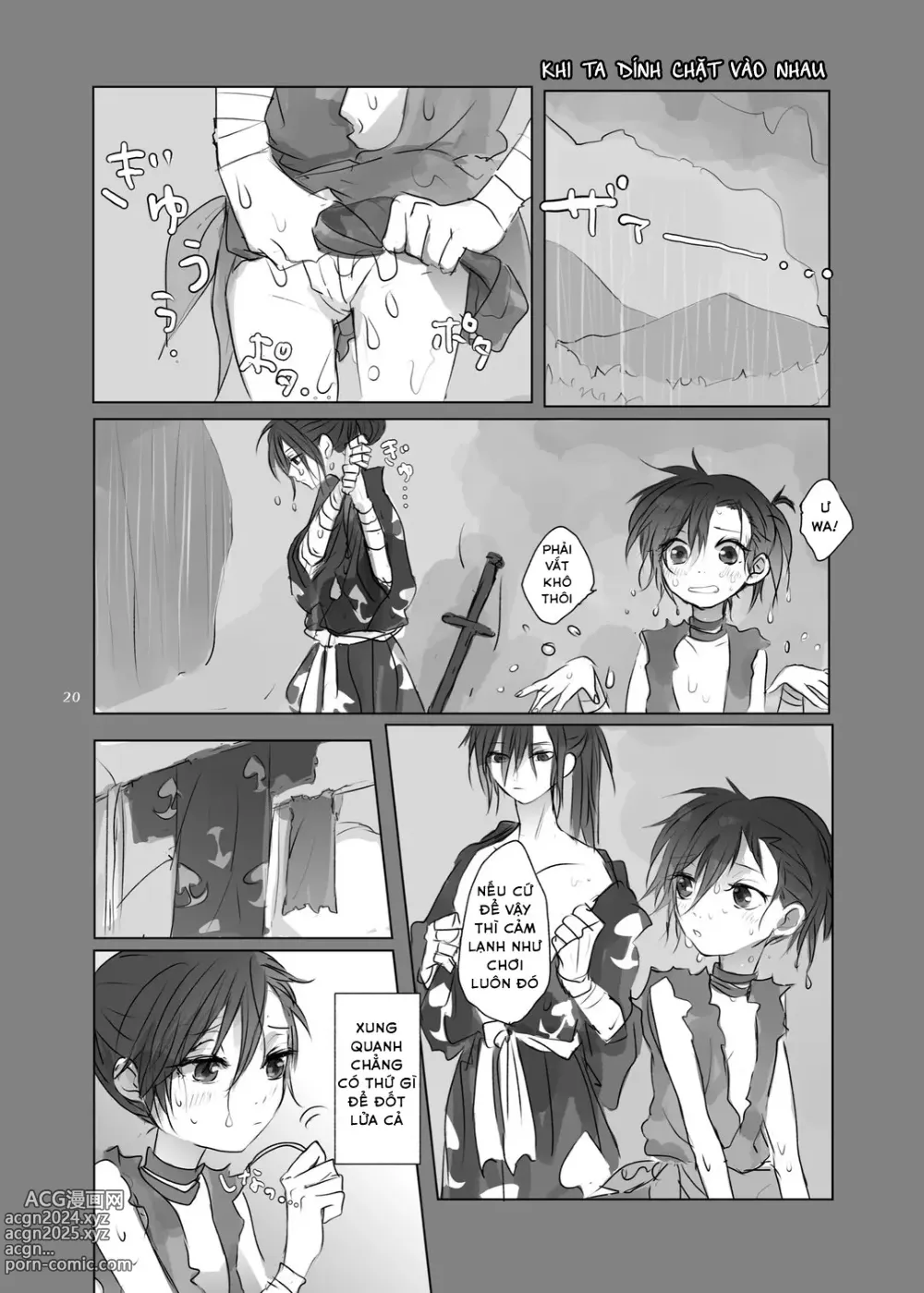 Page 19 of doujinshi Lần đầu thân mật cùng cơ thể của Aniki