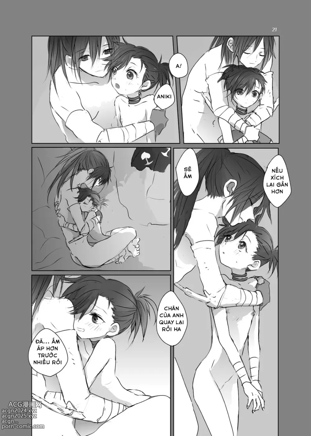 Page 20 of doujinshi Lần đầu thân mật cùng cơ thể của Aniki