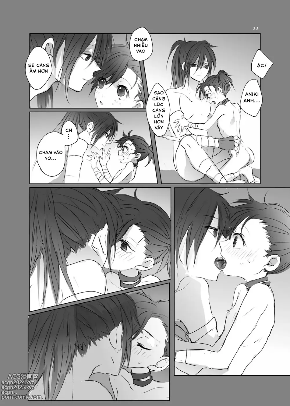 Page 21 of doujinshi Lần đầu thân mật cùng cơ thể của Aniki