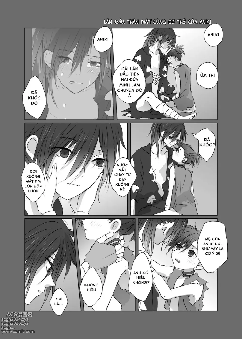 Page 25 of doujinshi Lần đầu thân mật cùng cơ thể của Aniki