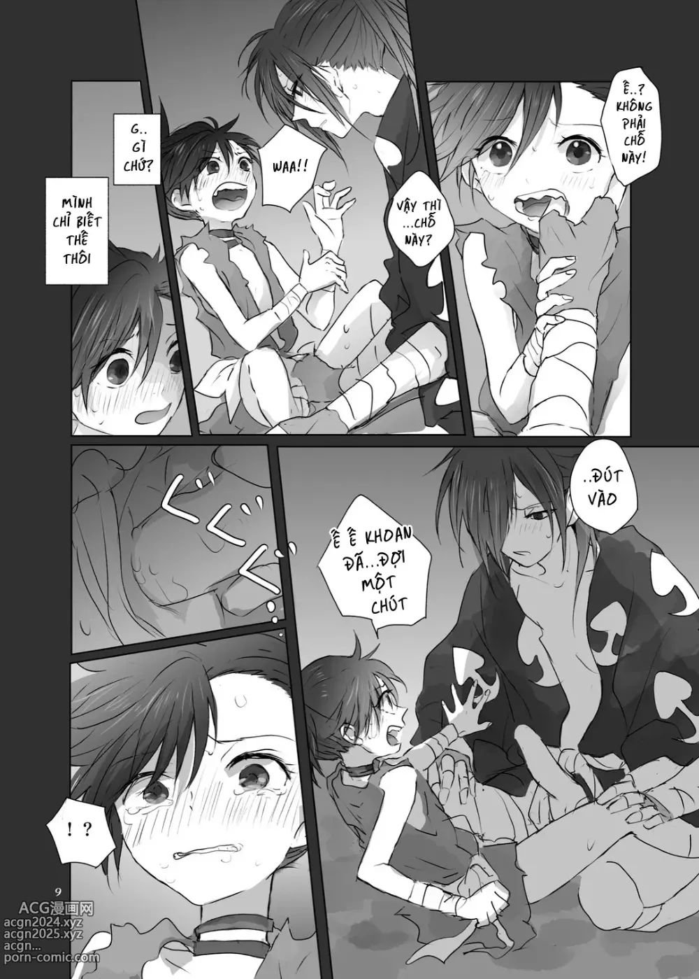 Page 8 of doujinshi Lần đầu thân mật cùng cơ thể của Aniki