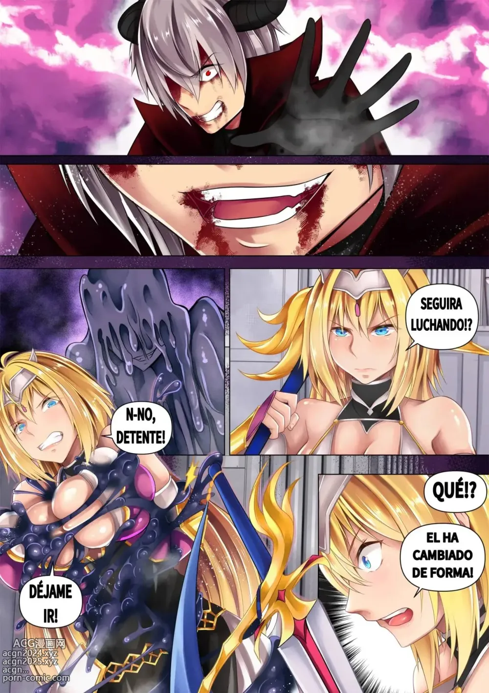 Page 6 of doujinshi Heroina corrompida - el Señor Demonio derrotado le robó el cuerpo