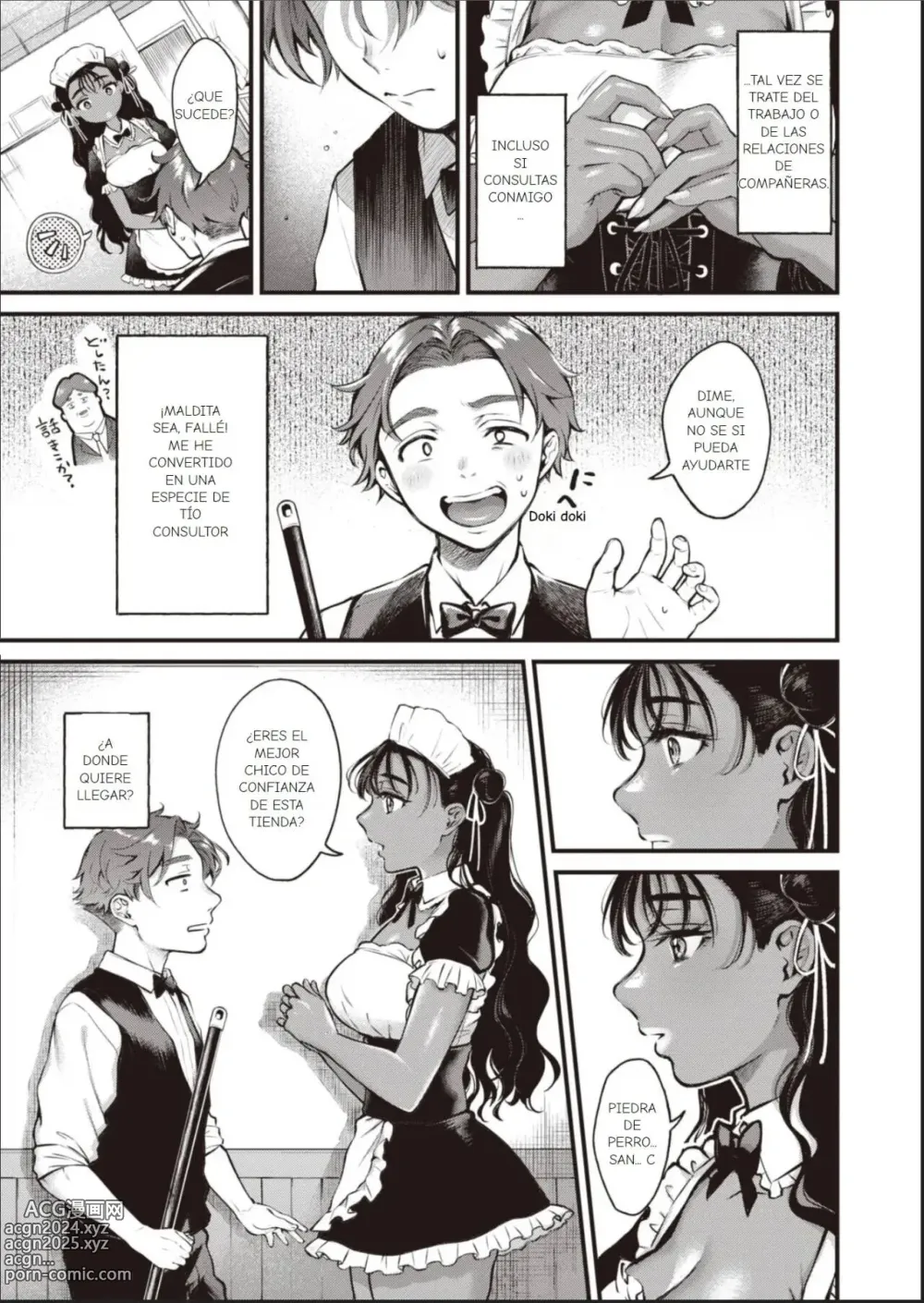 Page 6 of manga Piel de chocolate