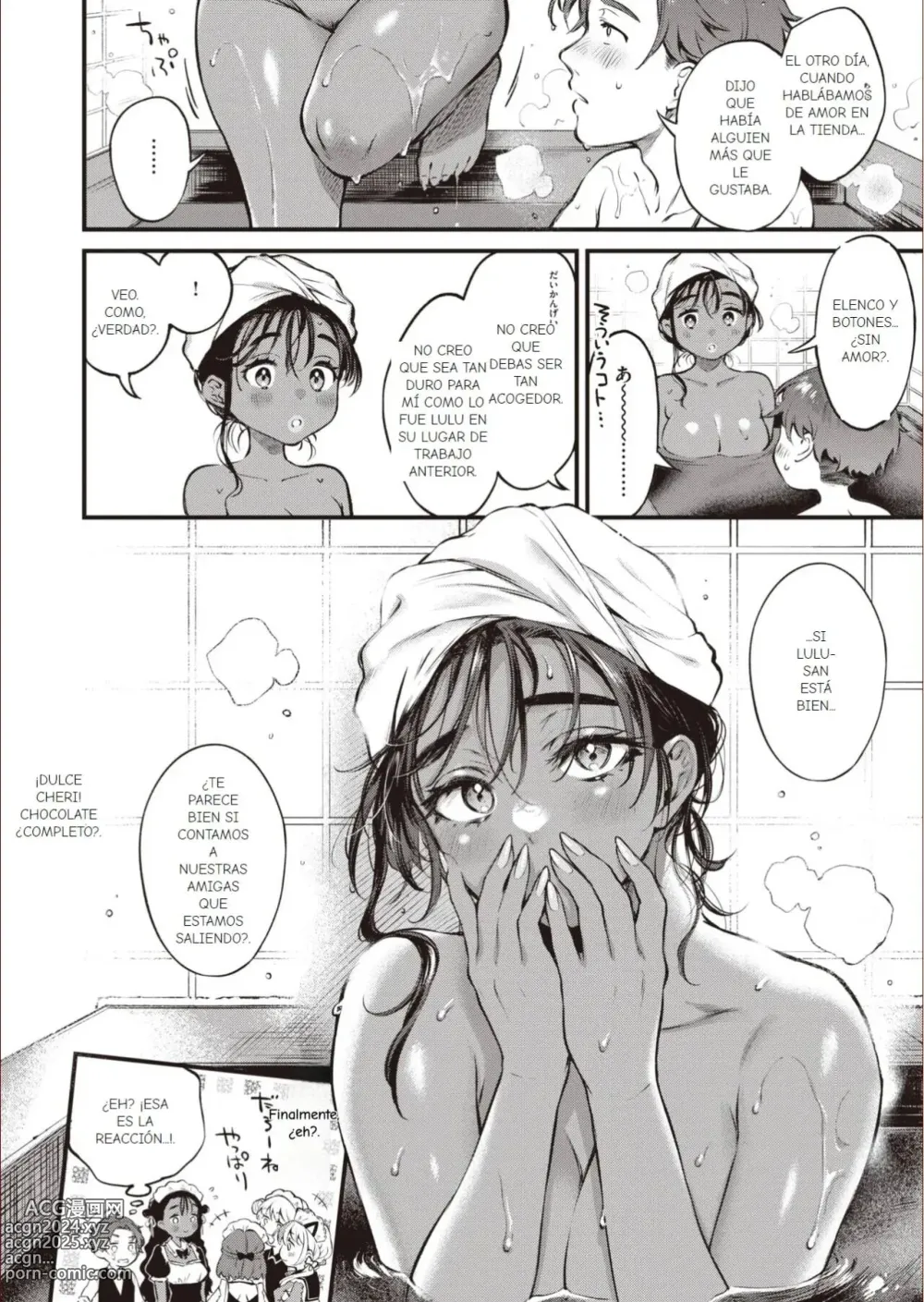 Page 55 of manga Piel de chocolate