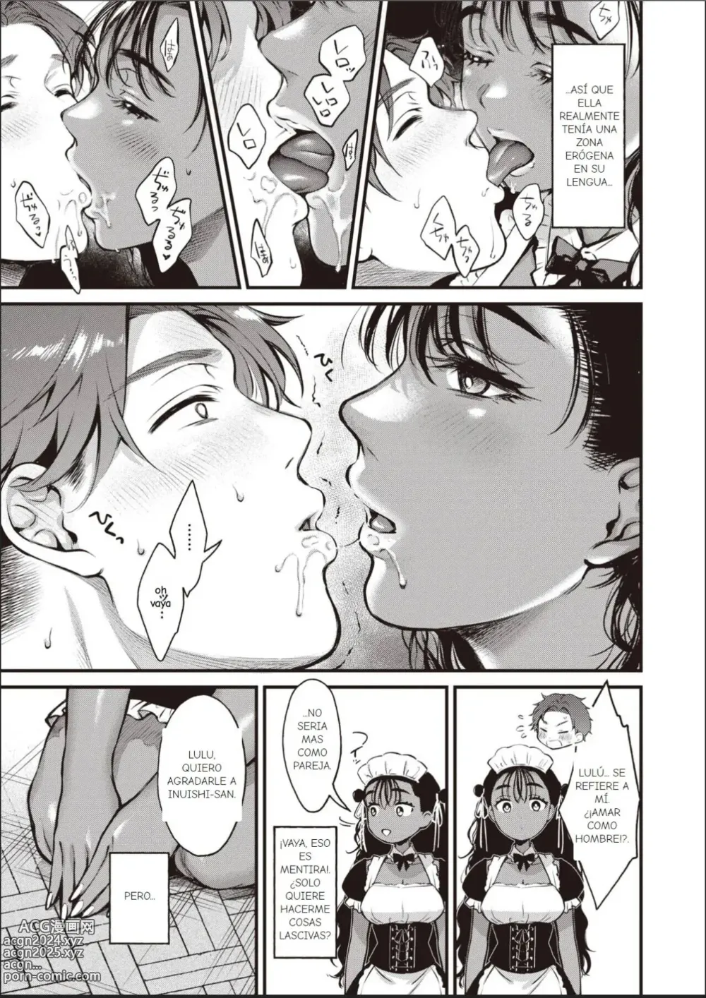 Page 10 of manga Piel de chocolate