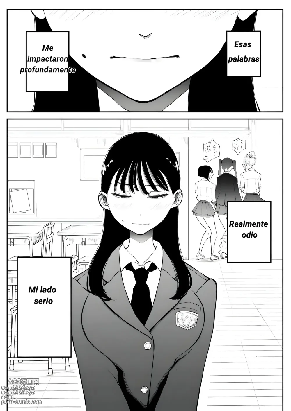 Page 4 of doujinshi Yokkyuu Fuman Majime Joshi ga Class no Yariman Gal to Dosukebe H Shichau Hanashi.