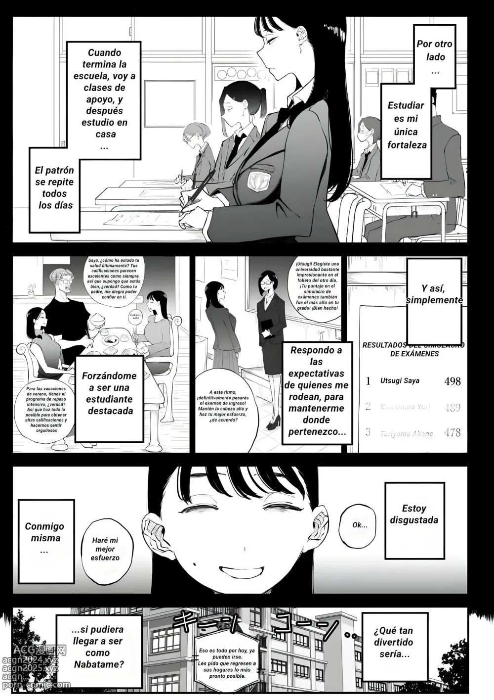 Page 6 of doujinshi Yokkyuu Fuman Majime Joshi ga Class no Yariman Gal to Dosukebe H Shichau Hanashi.