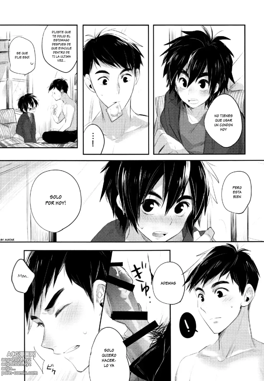 Page 6 of doujinshi Boku yatte ii desuka?