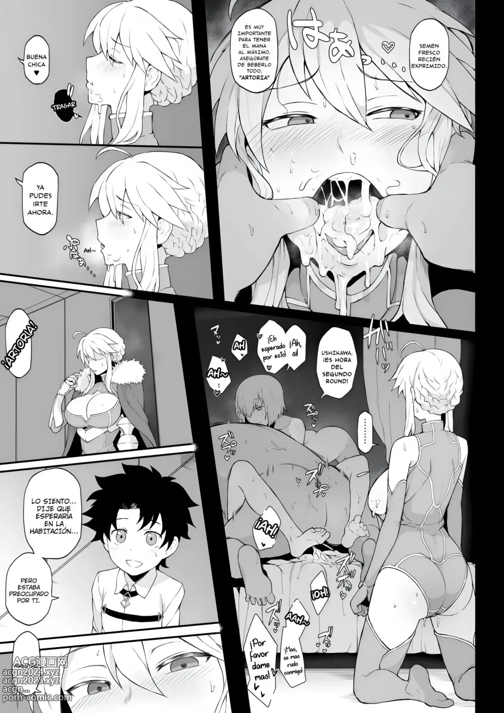 Page 9 of doujinshi FGO Yaminabe Goudou