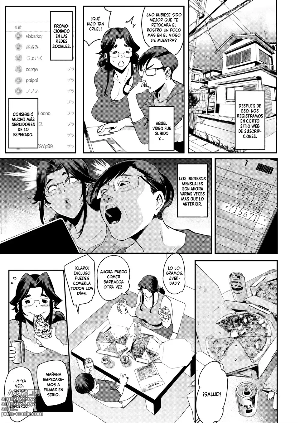 Page 11 of manga Suscripción a una mamá