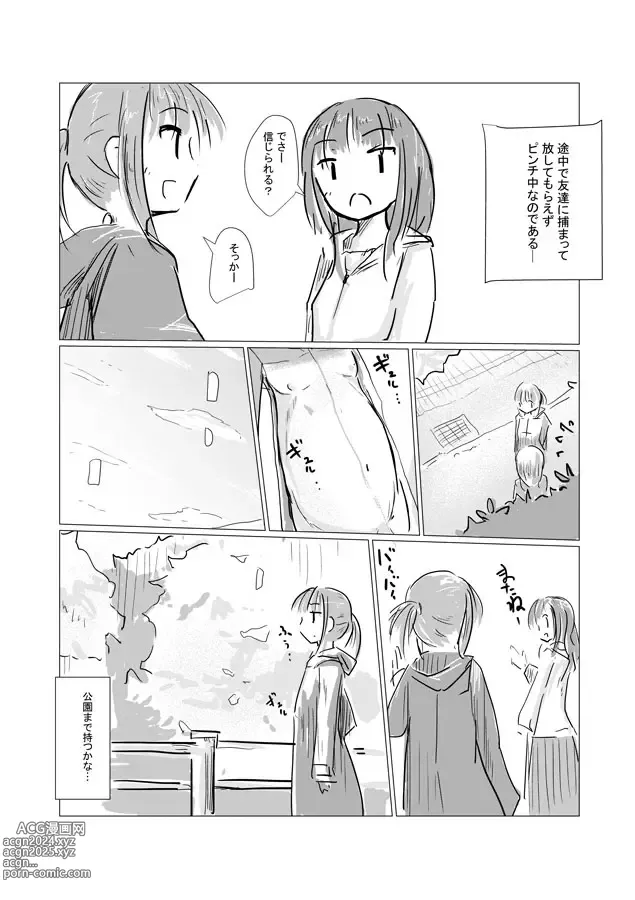 Page 4 of doujinshi Outdoor scat manga