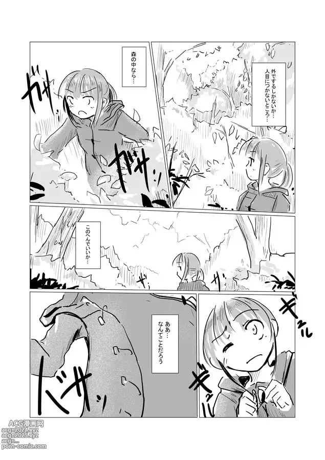 Page 6 of doujinshi Outdoor scat manga