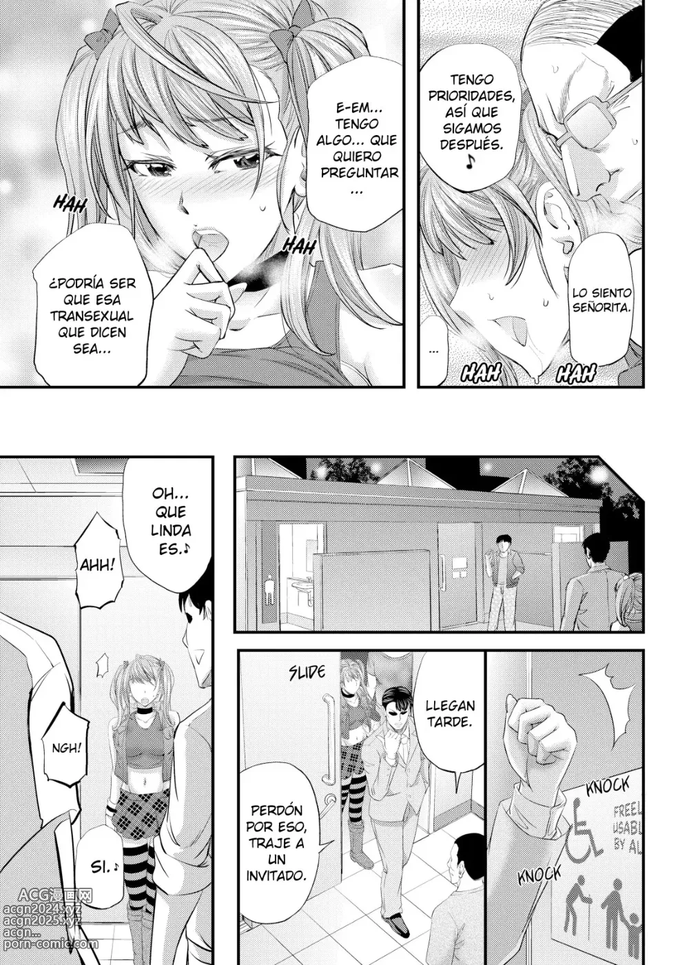 Page 20 of doujinshi Orgia junto a la idol cosplayer transexual [Spanish] [DelNero] [Decensoredi