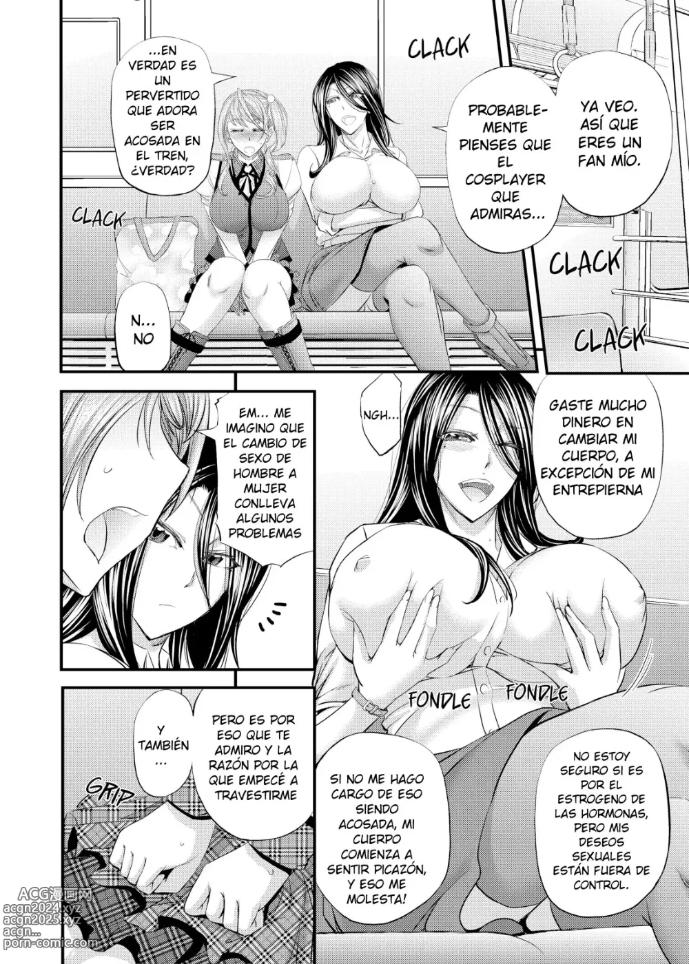 Page 9 of doujinshi Orgia junto a la idol cosplayer transexual [Spanish] [DelNero] [Decensoredi