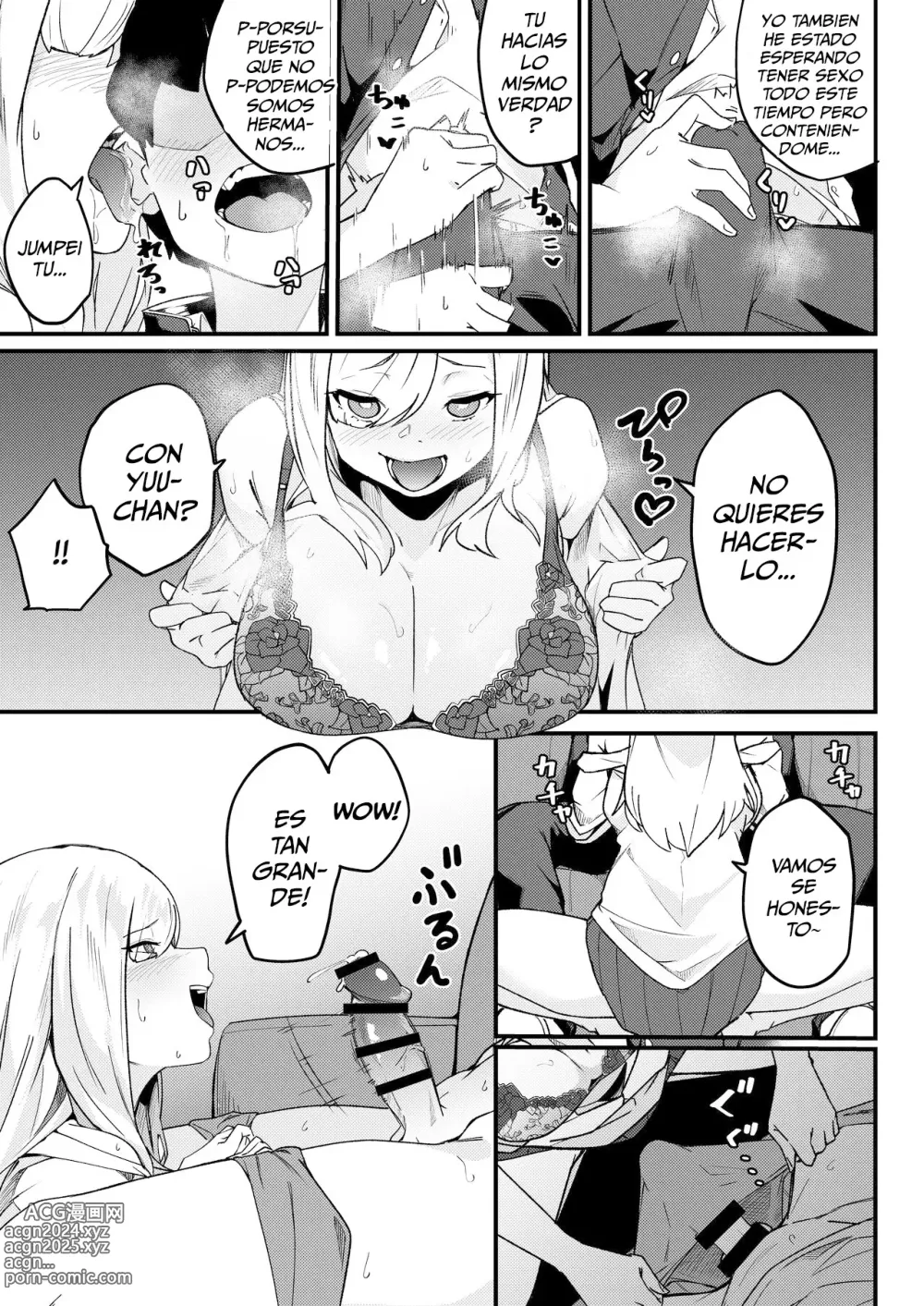 Page 14 of doujinshi Kyoudai Matching ~Oya ni Naisho de Gachihame Koubi Seikatsu~